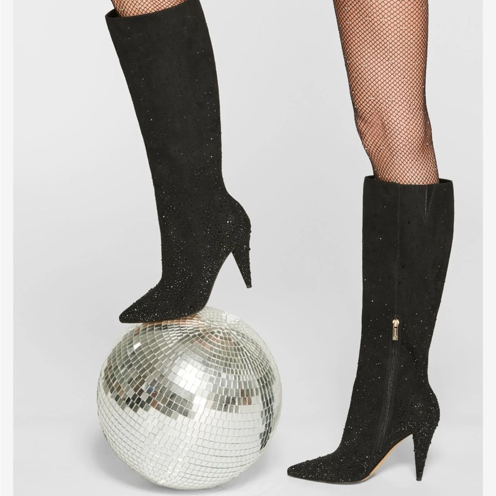 Jessica Simpson Maryeli Embellished Boot in Black